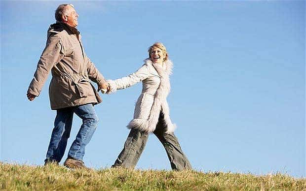 Couple on a Walk