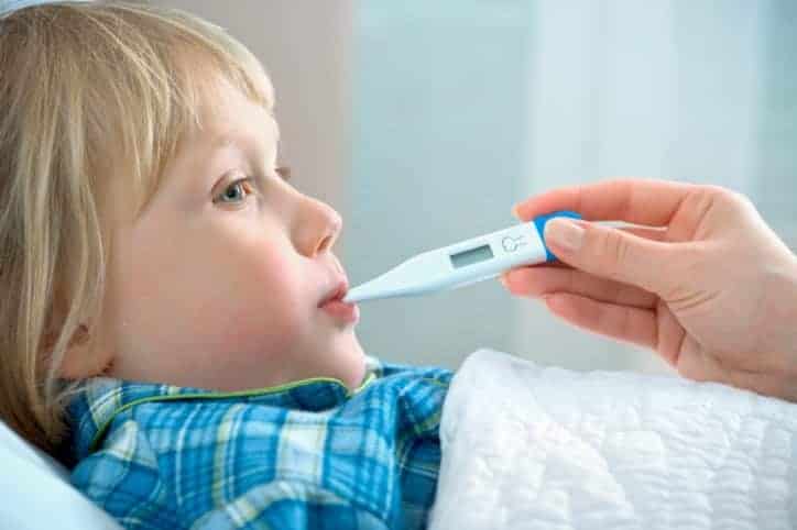Taking Kids Temperature