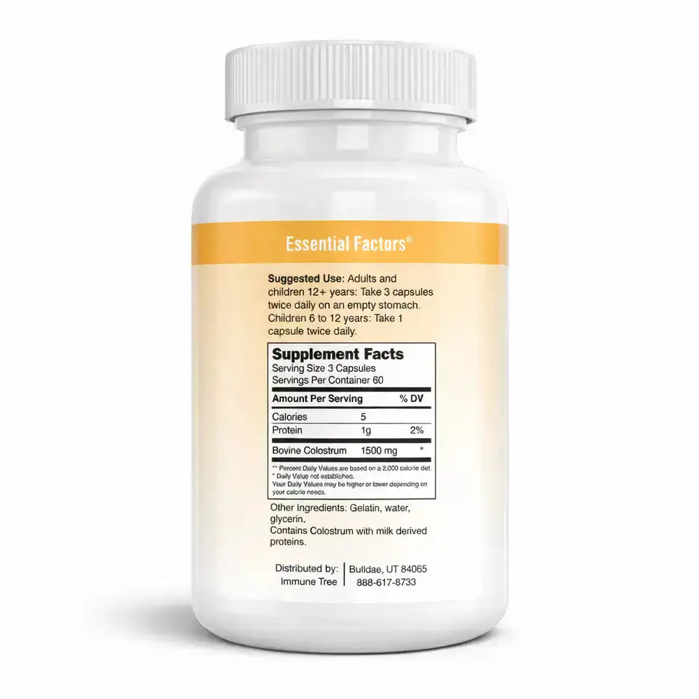 Colostrum6 Capsules (180 Count) – Bovine Colostrum Supplement image 2