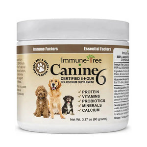 Canine6 Natural Beef and Bacon Flavored Colostrum 3.17oz image 0