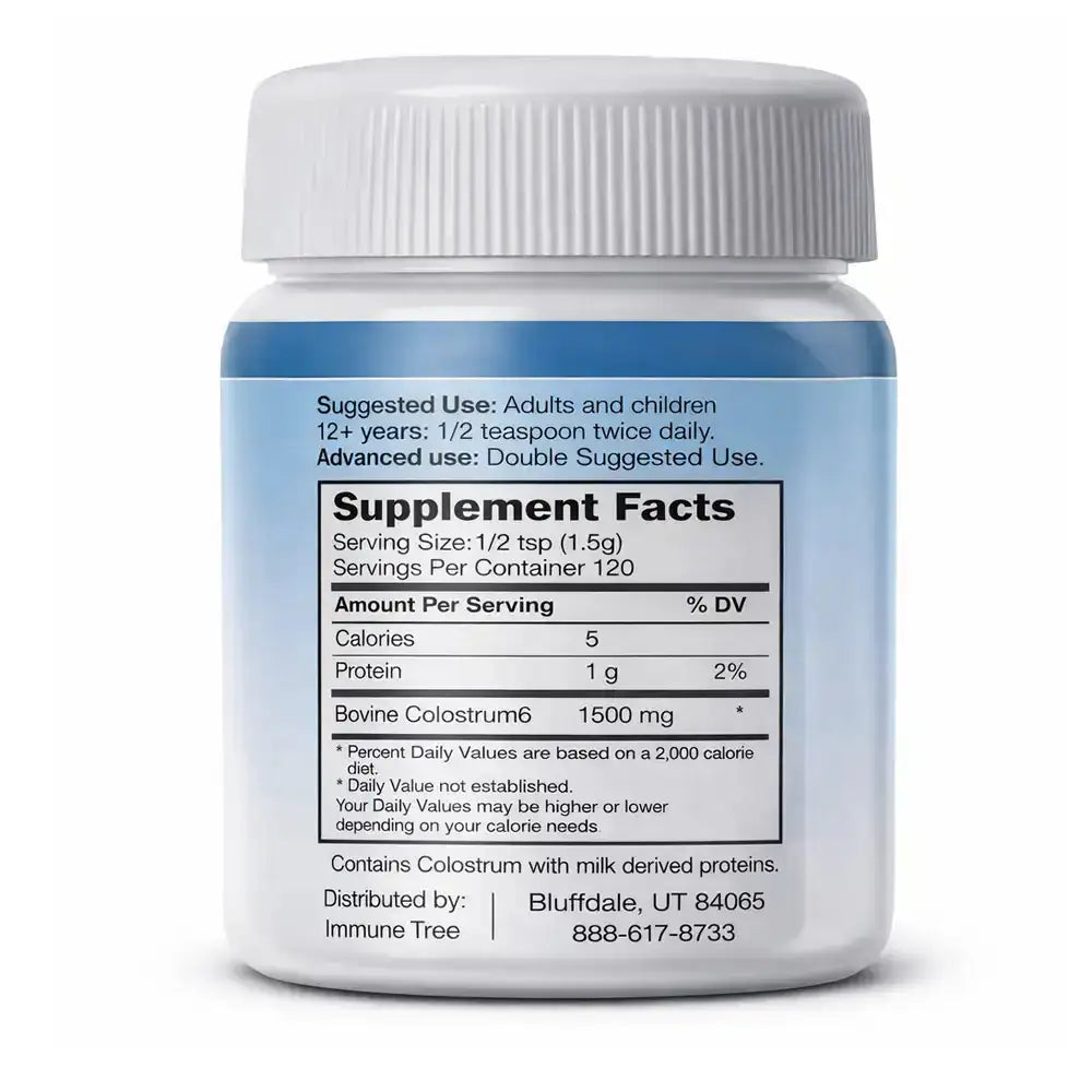 Colostrum 6 Powder (6.5 oz) – Immune Support, Gut Health & Vitality Supplement image 3
