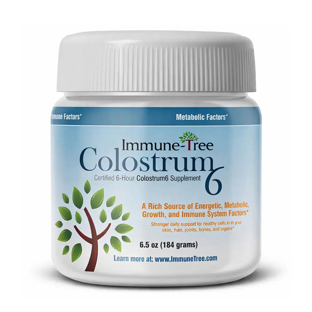 Colostrum 6 Powder (6.5 oz) – Immune Support, Gut Health & Vitality Supplement image 0