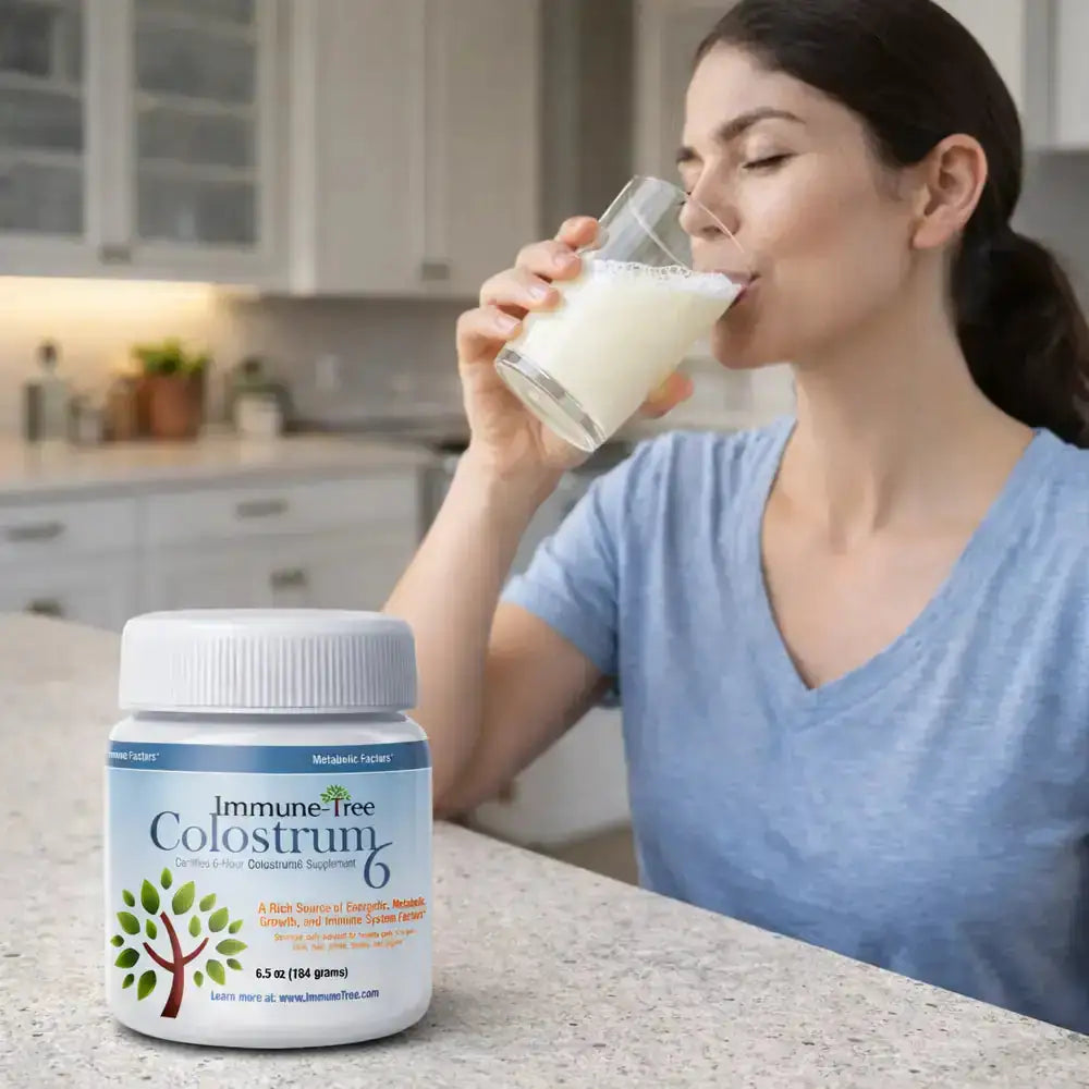 Colostrum 6 Powder - Natural Support for Vitality, Immune & Gut Wellness  - Immune Tree image 1