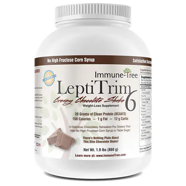Leptitrim6 Protein Shake Meal Replacement Weight Management & Appetite Control 1.9 Lbs