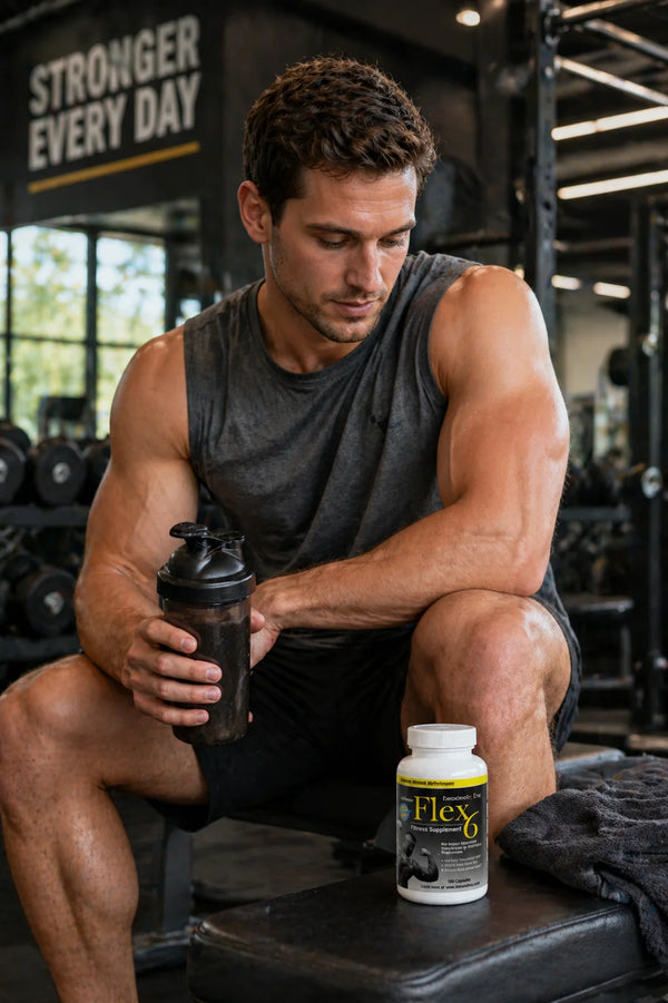 Flex6: Fitness Formula | Athletic Performance & Recovery Support | 180 Capsules