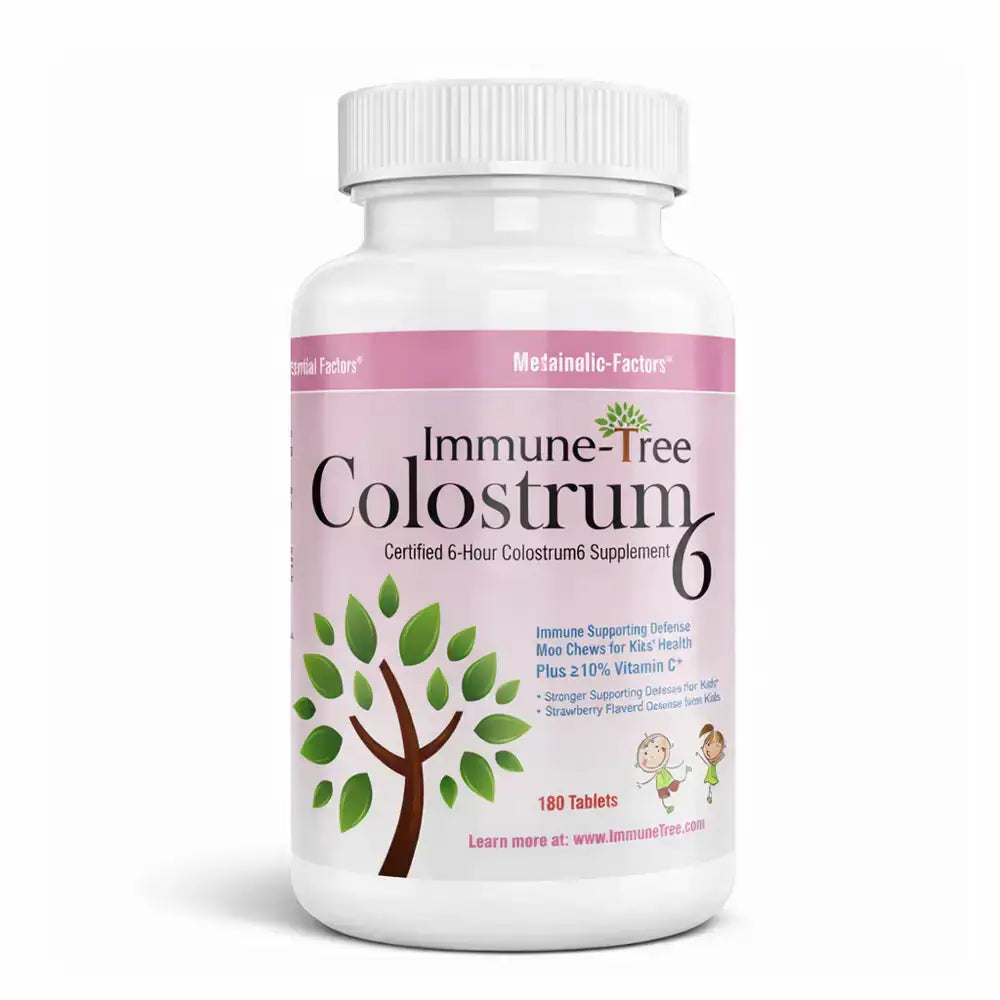 Colostrum Strawberry Moo Chews | Immune Support with Vitamin C image 0
