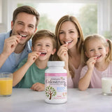 Colostrum Strawberry Moo Chews | Immune Support with Vitamin C image 1