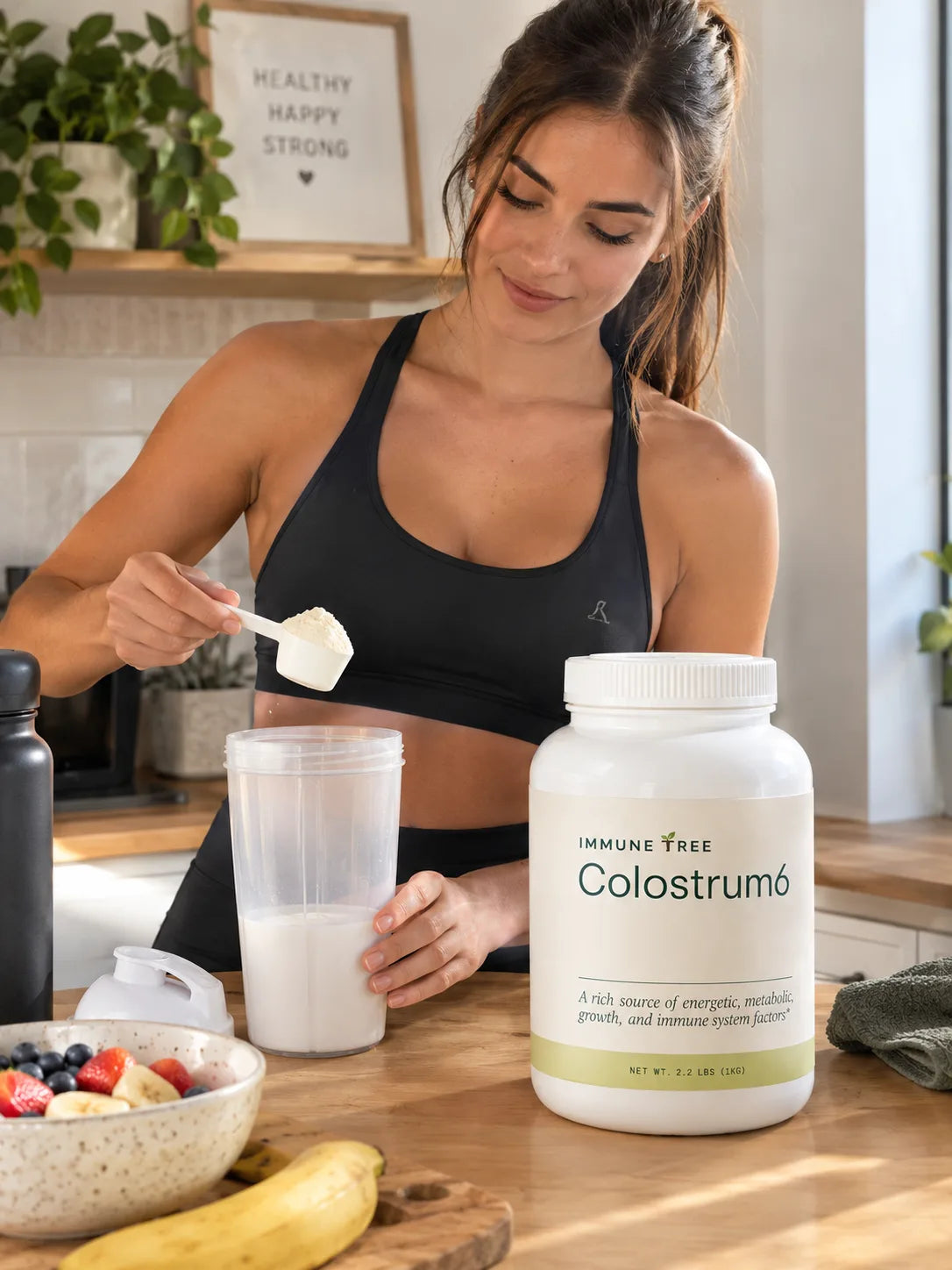 Colostrum6 Powder (Grass-Fed) | 100% Bovine Colostrum Immune Support, Gut Health & Vitality Supplement | 2.2 Lbs